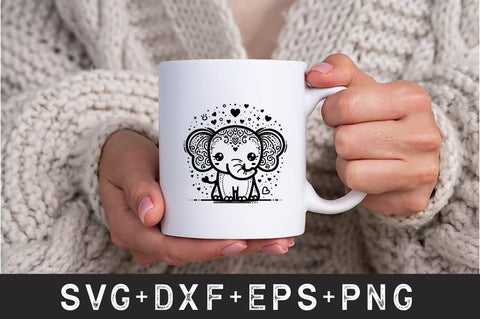 Elephant SVG Bundle SVG Rupkotha 