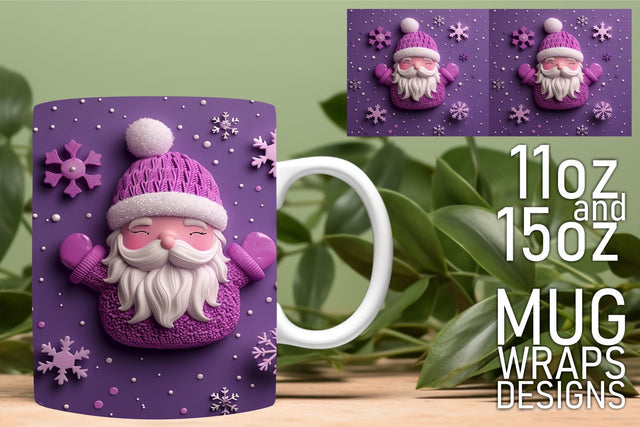 Elevate your crafting game, high-quality PNG files! , 3D Santa Sublimation HoodArtCraft 