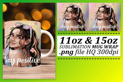 elevate your crafting skills! , Creative wraps for mugs, Woman Sublimation afrosvg 