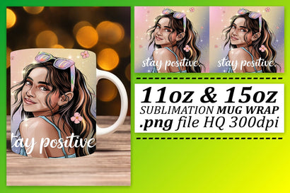 elevate your crafting skills! , Creative wraps for mugs, Woman Sublimation afrosvg 