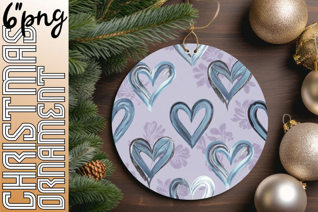 elevate your crafting skills., Vibrant round designs for captivating keychains, Heart Sublimation HoodArtCraft 