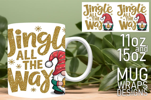 elevate your creative journey! , Perfect for any mug project, Gnomes Sublimation HoodArtCraft 