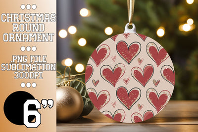 elevate your creative journey., Unique round designs for delightful keychains, Heart Sublimation HoodArtCraft 