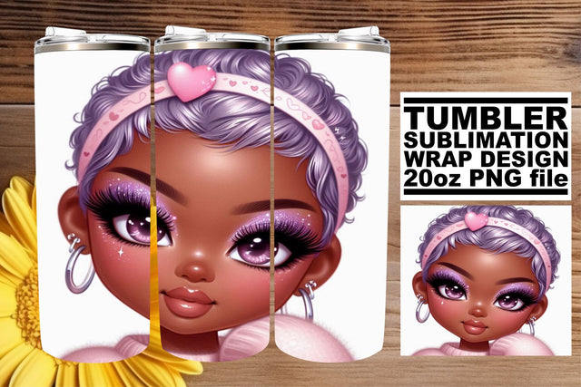 elevate your creative projects! , Unique PNG wrap, Love Girl Sublimation afrosvg 