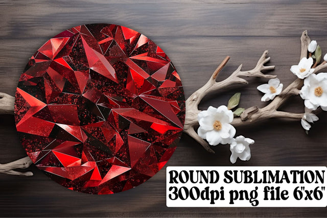 Elevate Your Decor with Circular Glitter Designs Sublimation afrosvg 