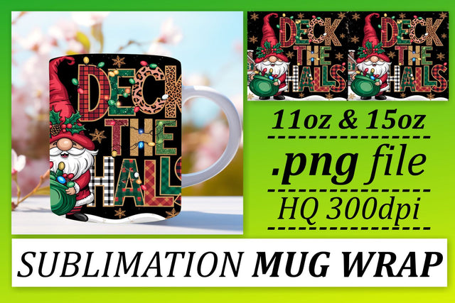 elevate your morning coffee! , Stylish mug wraps, Gnomes Sublimation afrosvg 