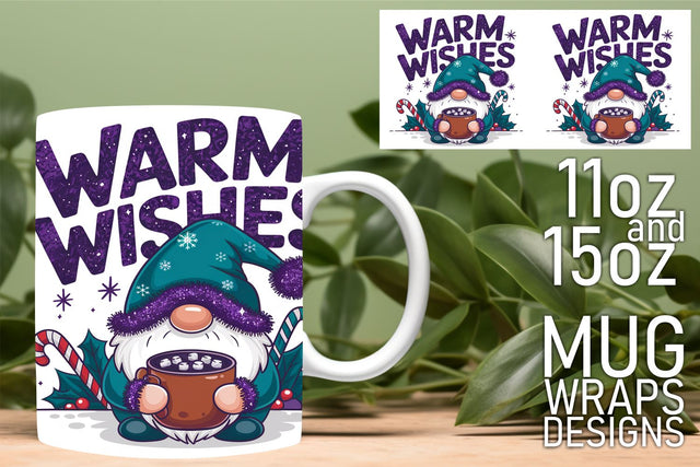Elevate your mug artistry, stunning designs for sublimation! , Gnomes Sublimation HoodArtCraft 