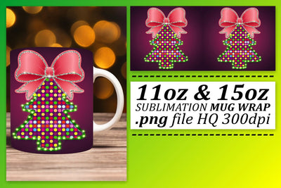 elevate your mug creations! , Artistic wrap designs, Neon Xmas Sublimation afrosvg 