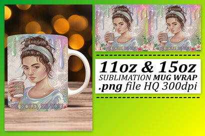 elevate your mug creations! , Artistic wrap designs, Woman Sublimation afrosvg 