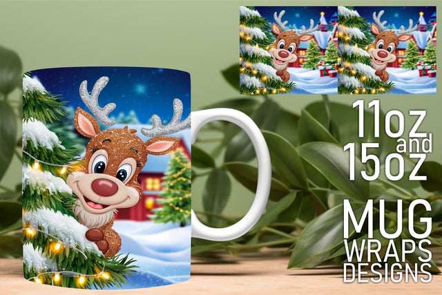 elevate your mug designs effortlessly! , Stunning templates, Christmas Sublimation HoodArtCraft 