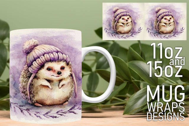 Elevate your mug designs, vibrant templates available! , Animals Sublimation HoodArtCraft 