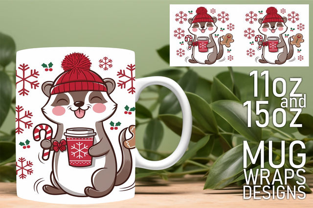 Elevate your mug designs, vibrant templates available! , Christmas Sublimation HoodArtCraft 