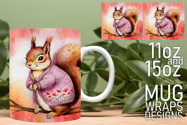 Elevate your mug projects, beautiful designs await! , Animals Sublimation HoodArtCraft 