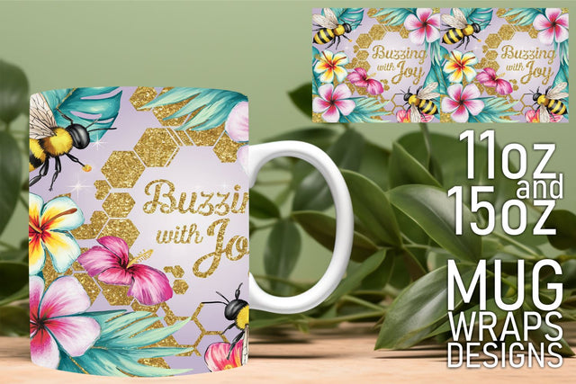 elevate your mug sublimation game! , High-quality wraps, Bee Sublimation HoodArtCraft 