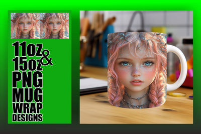 Elevate your projects, vibrant PNG designs for mugs! , Fairy Sublimation HoodArtCraft 