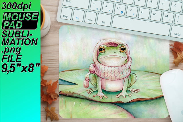 elevate your workspace! , Sublimation-ready mouse mats, Animals Sublimation HoodArtCraft 