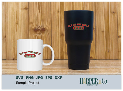 Elf on the Shelf Season SVG PNG Cut EPS File SVG HarperNCo 