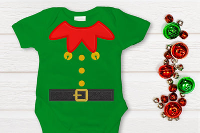 Elf Outfit Applique Embroidery Embroidery/Applique DESIGNS Risa Rocks It 