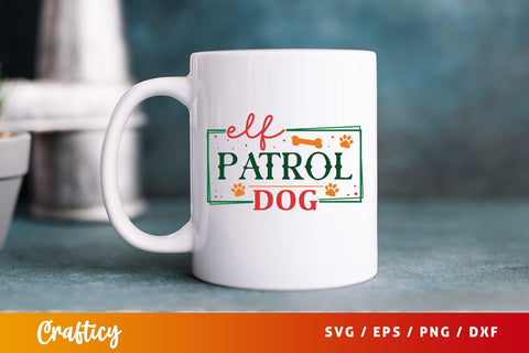 Elf patrol dog Svg Design SVG Designangry 
