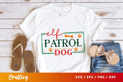 Elf patrol dog Svg Design SVG Designangry 