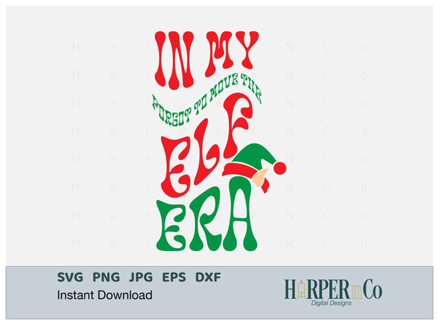 Elf Shelf Move Mini SVG PNG Cut EPS File SVG HarperNCo 
