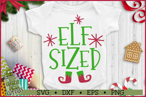 Elf Sized Christmas SVG File SVG Crunchy Pickle 