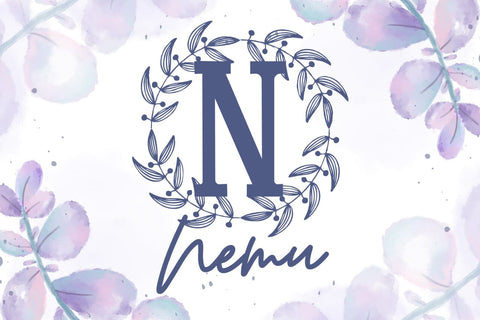 Elmsworth Monogram Font Font Dm Letter Studio 