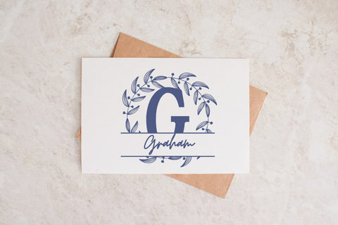 Elmsworth Split Monogram Font Font Dm Letter Studio 