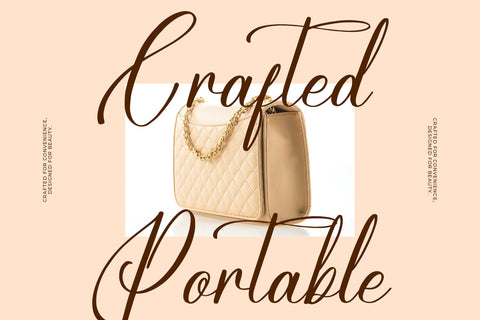 Elsantie Perilyna - Modern Beauty Script Font Letterena Studios 