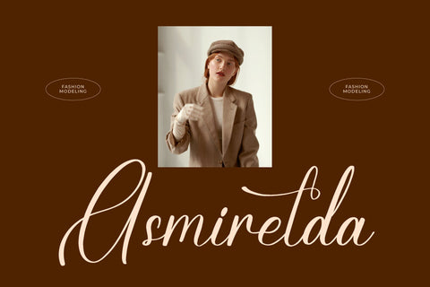 Elsantie Perilyna - Modern Beauty Script Font Letterena Studios 