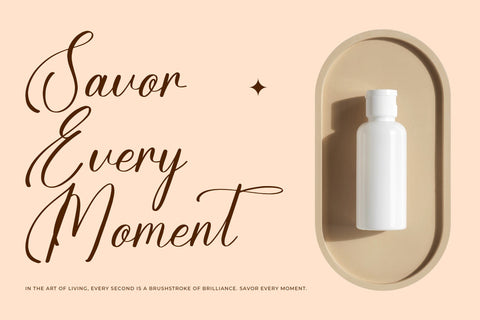 Elsantie Perilyna - Modern Beauty Script Font Letterena Studios 