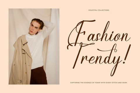 Elsantie Perilyna - Modern Beauty Script Font Letterena Studios 