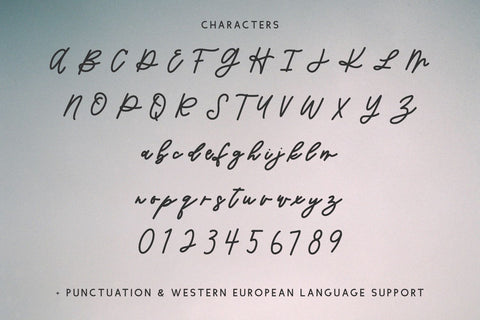 Elysianne Script Font Beck McCormick 