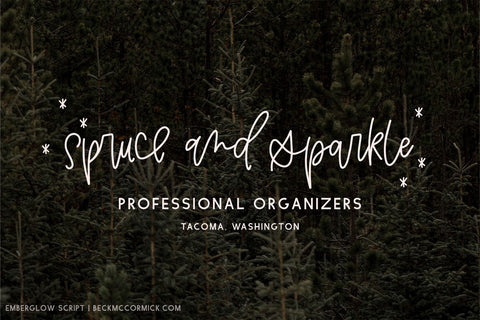 Emberglow Script Font Beck McCormick 