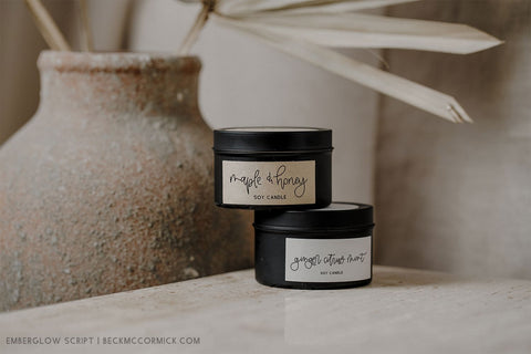 Emberglow Script Font Beck McCormick 