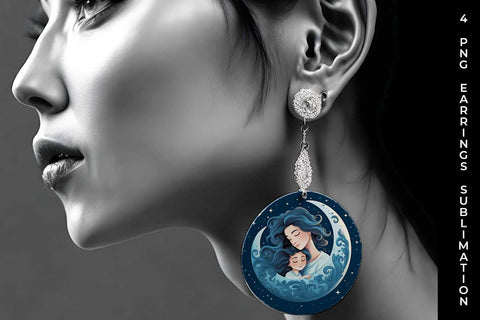 Embrace Boho Love - Earrings Sublimation Design Bundle Sublimation Sintegra 