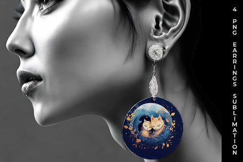 Embrace Boho Love - Earrings Sublimation Design Bundle Sublimation Sintegra 