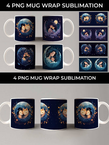 Embrace Boho Love - Mug Wrap Sublimation Design Bundle Sublimation Sintegra 
