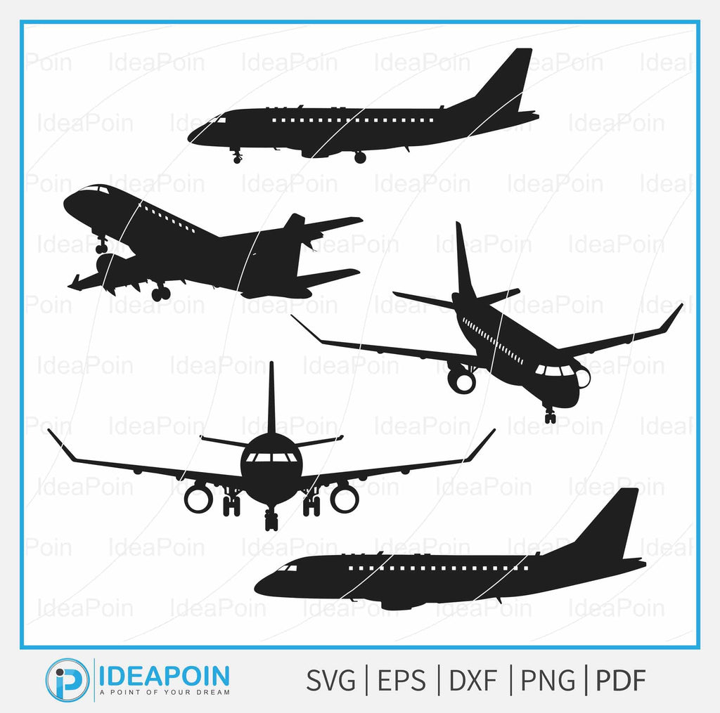 Embraer ERJ-170 SVG, Embraer ERJ-175 SVG, Embraer ERJ-170 Vector ...