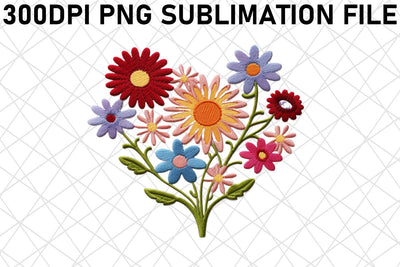 Embroidered Love Sublimation Design Sublimation afrosvg 