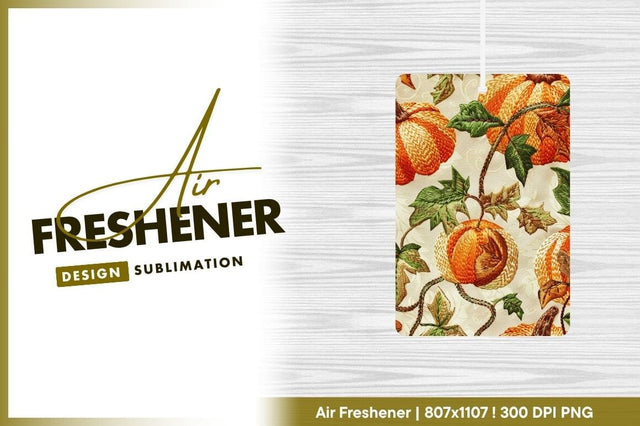 Embroidered Pumpkins and Leaves on Cream Fabric Autumnal Floral Pattern Sublimation Regulrcrative 