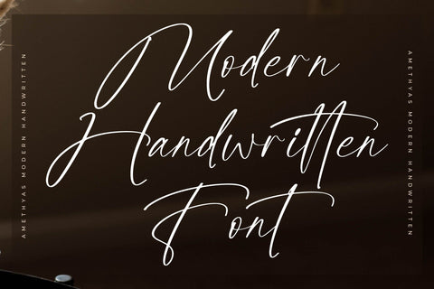 Emeython - Modern Handwritten Font Font Letterena Studios 
