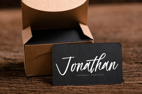 Emillia Sartory - Moder Script Font Font Letterena Studios 