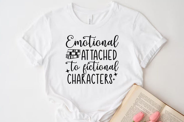 Emotional attached to fictional characters, Reading SVG SVG FiveStarCrafting 