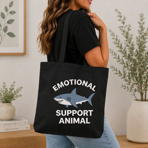 Emotional Support Animal Shark Embroidery Design – Funny Shark Ocean Animal Machine Embroidery File Embroidery/Applique DESIGNS PatternFeed8 