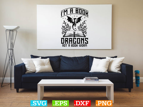 Emotionally Attached to Fictional Dragons T-shirt Design SVG Creativeart88 