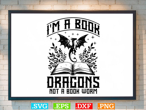 Emotionally Attached to Fictional Dragons T-shirt Design SVG Creativeart88 