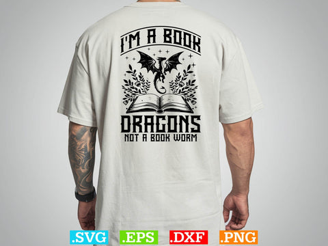 Emotionally Attached to Fictional Dragons T-shirt Design SVG Creativeart88 