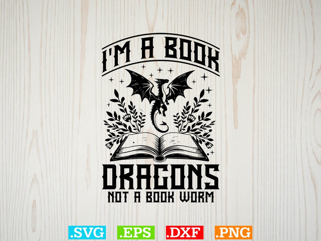 Emotionally Attached to Fictional Dragons T-shirt Design SVG Creativeart88 