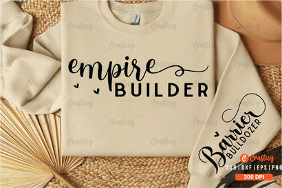 Empire builder Sleeve SVG Design SVG Designangry 